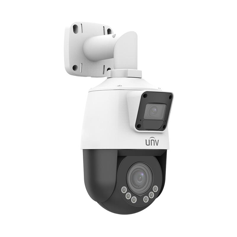 CÂMARA IP LENTE DUPLA | SPEED DOME 2MPX 2.8-12mm IV50m LB10m + LENTE FIXA 2MPX 2.8mm IV10m