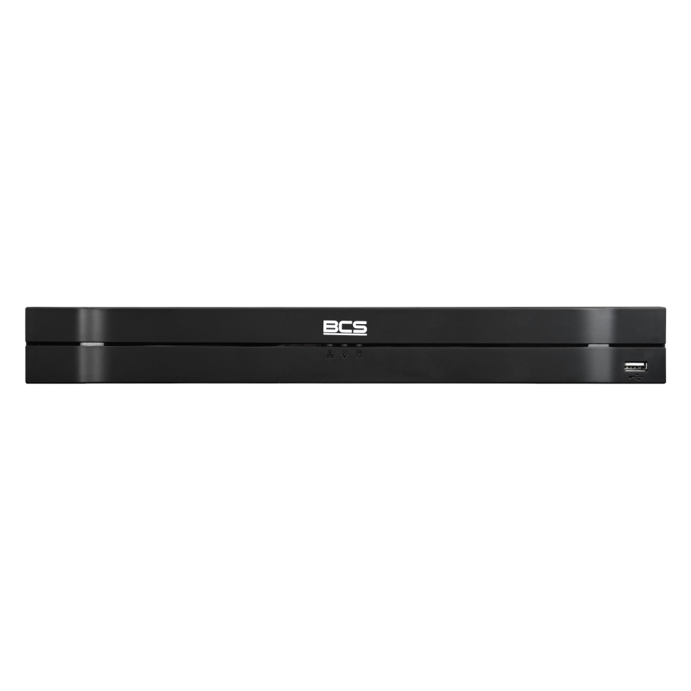 NVR BCS LINE 16 CANAIS 2HDD ATÉ 20TB 12MP 160Mbps 4xENTRADAS/2xSAÍDAS
