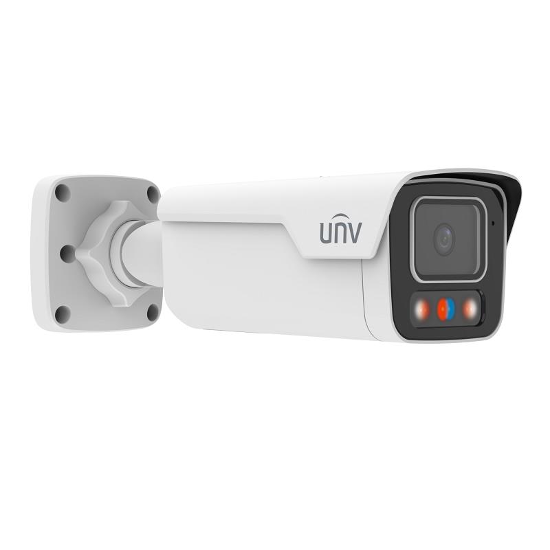 CÂMARA IP TUBULAR 4MPX 2.8mm IV40m 130dB WDR TRI-GUARD2.0 LUZ AZUL/VERMELHA