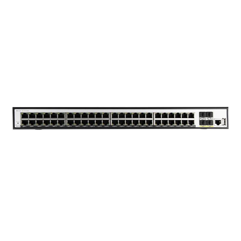 CONMUTADOR GESTIONADO 48XPoE 1Gbps + 4XUPSFP 1 Gbps 802.3AF/AT