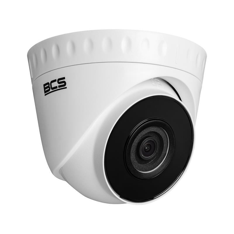 CÂMARA IP DOME BCS VIEW 4MPX 2.8mm IV30m 120dB BRANCA