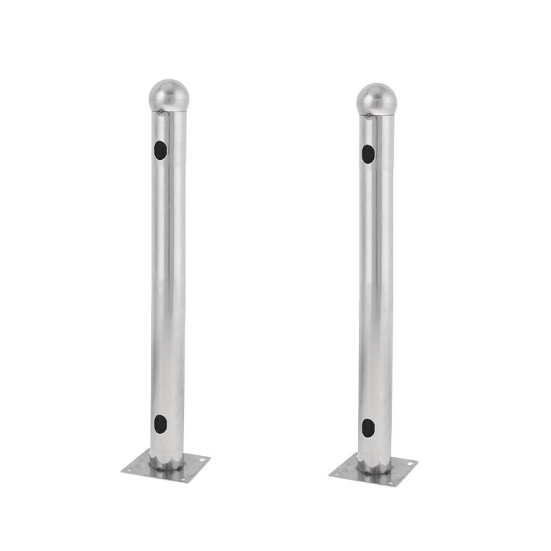 SOPORTE MODELO T DE ACERO PARA BARRERAS 3/4 VIGAS