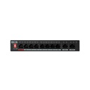 CONMUTADOR GESTIONADO BCS LINE 8xPoE 100Mbps 2xUPLINK 1000Mbps 96W 802.3AF/AT