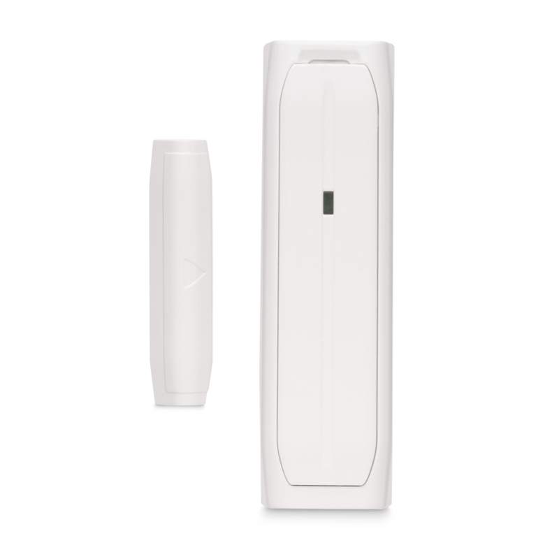 CONTACTO CHOQUE E MAGNÉTICO GRAU 2 WIRELESS BRANCO PROCESSAMENTO DIGITAL SENSIBILIDADE AJUSTÁVEL