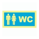 SINAL PVC OPACO WC MISTO 200x100mm