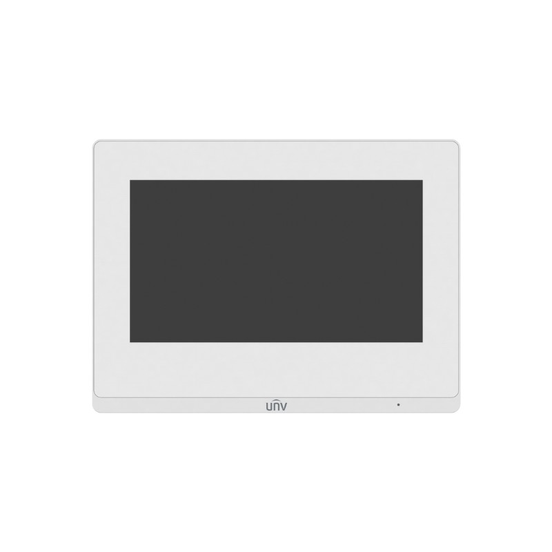 MONITOR IP 7" TÁTIL BRANCO UNV