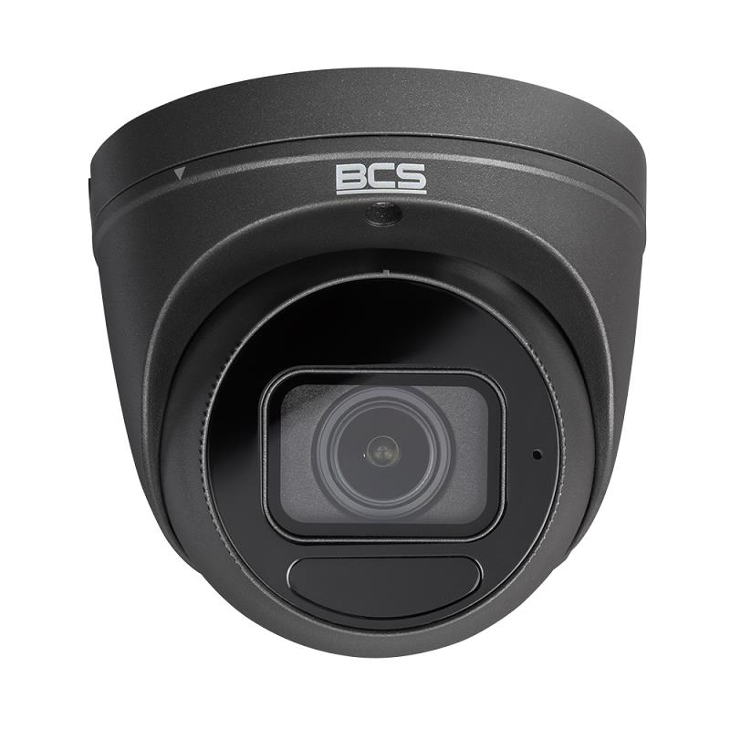 CÂMARA IP DOME BCS POINT 4MPX 2.8-12mm IV40m MOTOZOOM 120dB GRAFITE