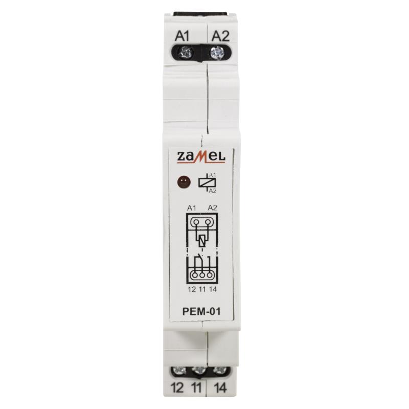 RELÉ MODULAR 1 INVERSOR 230Vac