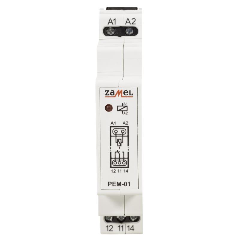 RELÉ MODULAR 1 INVERSOR 24Vac/dc
