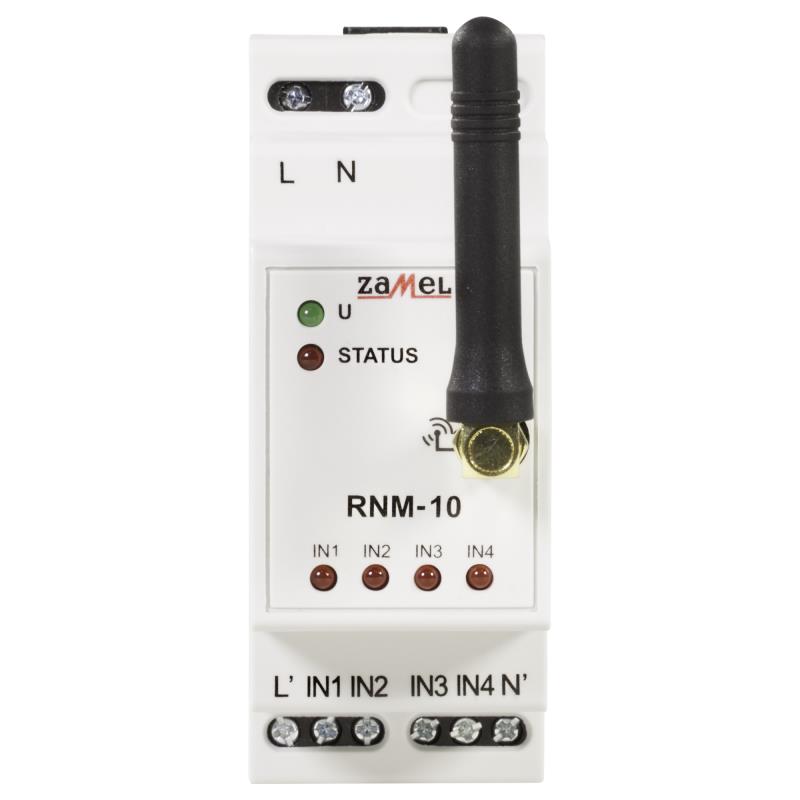 [ZMRNM10] TRANSMISSOR MODULAR 4 CANAIS EXTA FREE