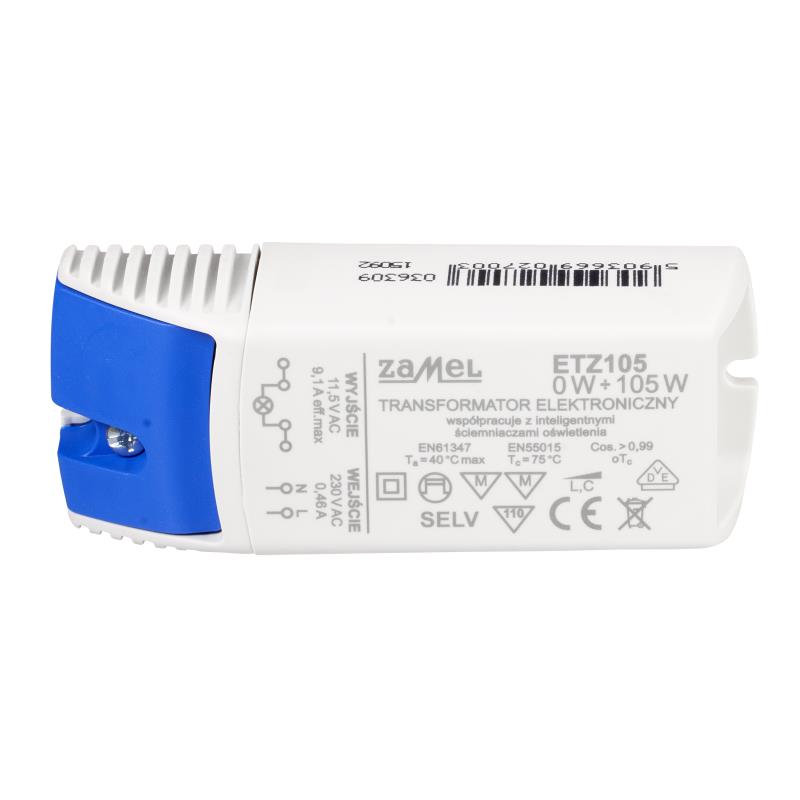 TRANSFORMADOR ELECTRÓNICO 230Vac 11.5Vac 0-105W