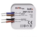 FUENTE DE ALIMENTACIÓN LED 12Vdc 15W PARA CAJA DE APARATO
