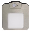 MOZA EMPOTRAR 14Vdc PIR BLANCO FRIO ACERO INOXIDABLE