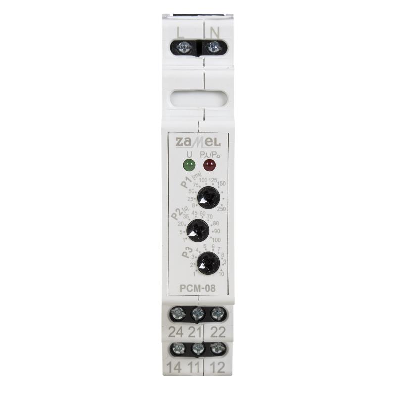 RELÉ TEMPORIZADO MODULAR ESTRELA-TRIÂNGULO