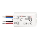 FONTE ALIMENTAÇÃO LED 12Vdc 8W