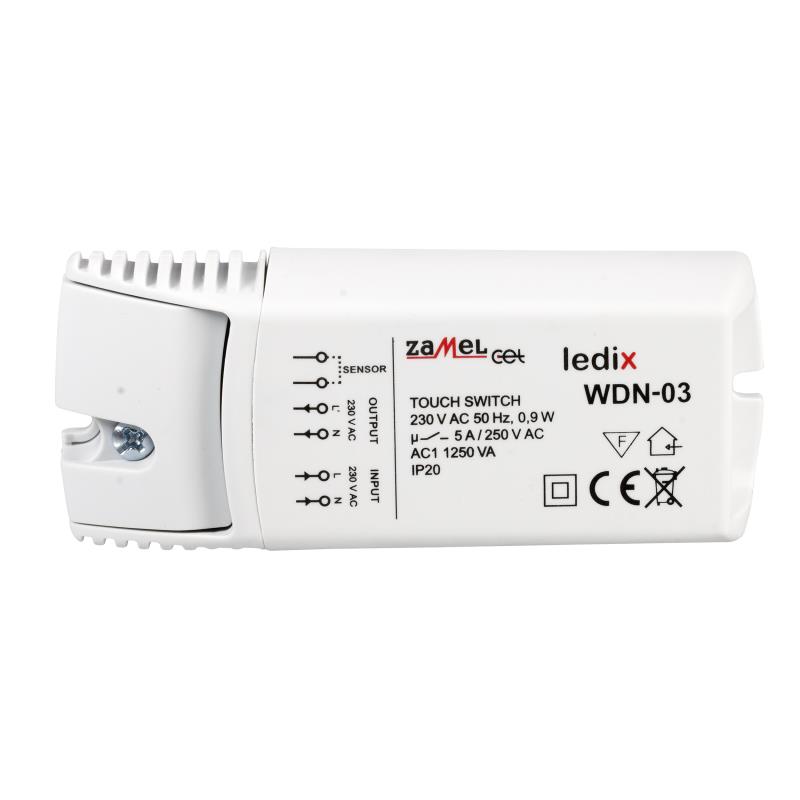 INTERRUPTOR TÁCTIL 230Vac (PARA USUARIOS CON MARCAPASOS)
