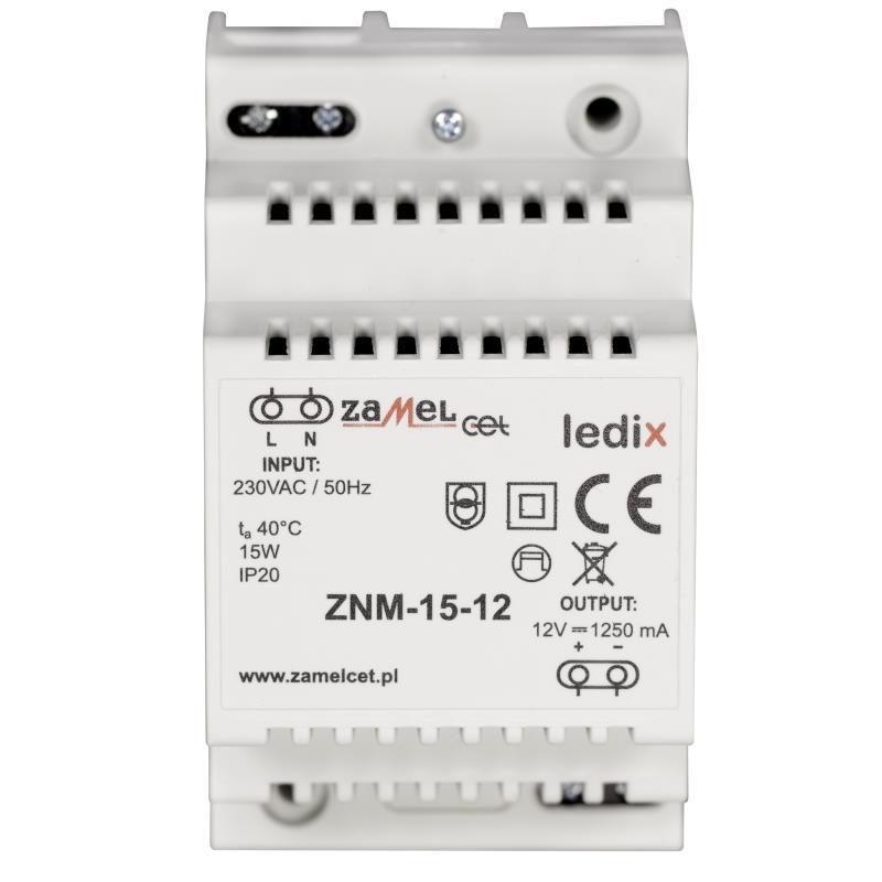 FUENTE DE ALIMENTACIÓN  MODULAR LED 12Vdc 15W