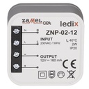 FUENTE DE ALIMENTACIÓN
 LED 12Vdc 2W PARA CAJA DE APARATO
