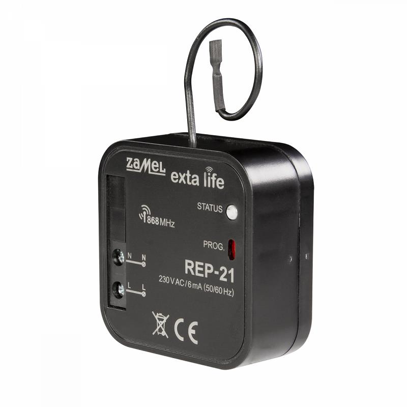 RETRANSMISOR/REPETIDOR EXTA LIFE PARA CAJA DE EQUIPOS