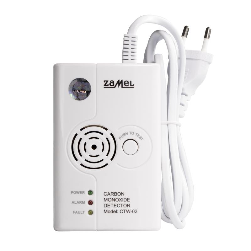 DETECTOR MONÓXIDO CARBONO 230Vac