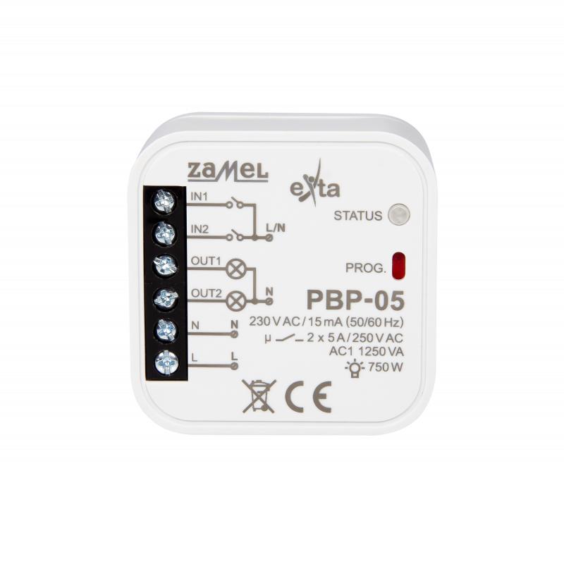 TELERRUPTOR 2 CANALES 230Vac PARA CAJA DE EQUIPO