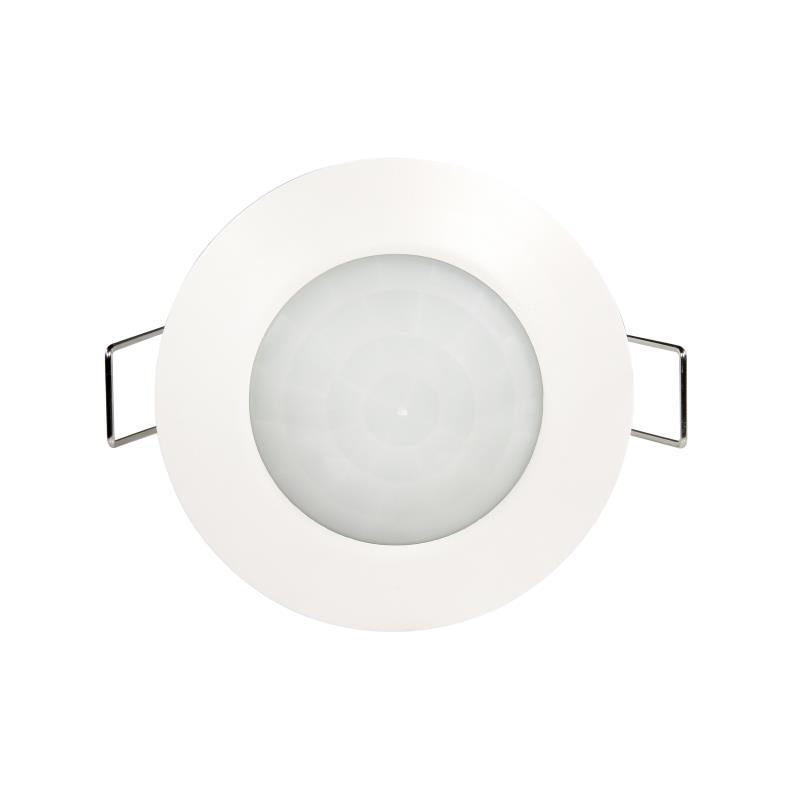 DETETOR MOVIMENTO ENCASTRAR 230Vac IP20 360º 6m