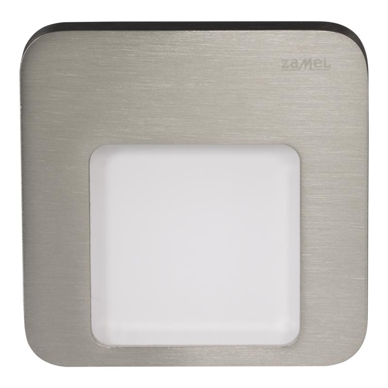 MOZA EMPOTRAR 230Vac BLANCO CALIENTE ACERO INOXIDABLE