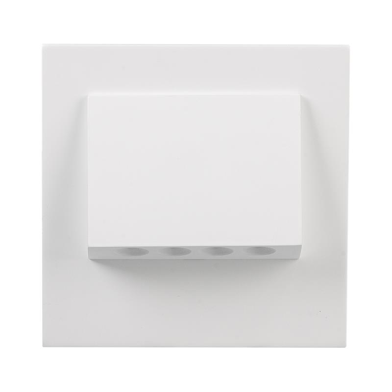 NAVI COM ARO ENCASTRAR 230Vac BR QUENTE BRANCO