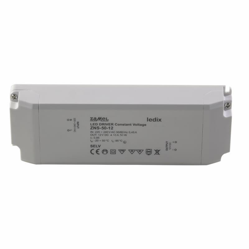 [ZMZNS5012] FONTE ALIMENTAÇÃO LED SLIM 12Vdc 50W
