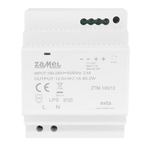 FONTE ALIMENTAÇÃO MODULAR IMPULSO 100W 12Vdc 8.3A