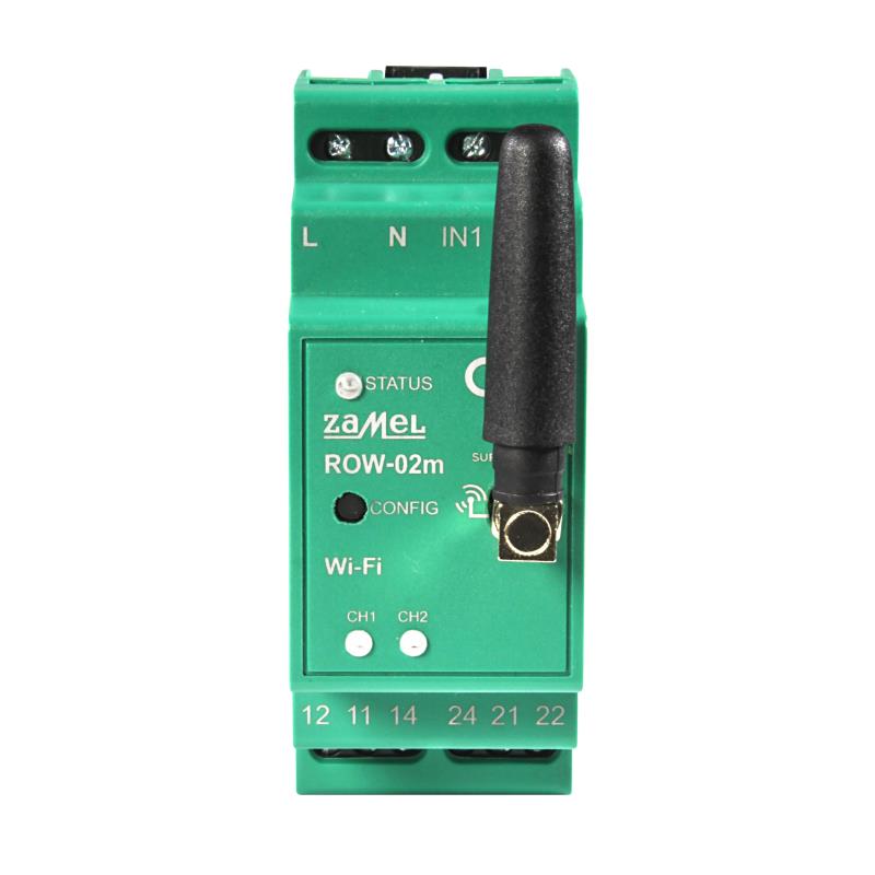 RECETOR Wi-Fi 2 CANAIS MODULAR SUPLA