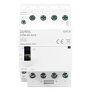 CONTACTOR MODULAR ELECTROMAGNÉTICO COM CONTROLO MANUAL 40A 4xNA 230Vac