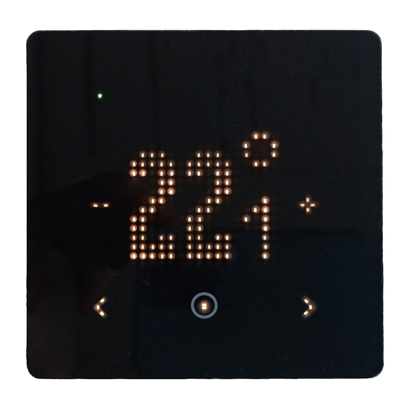 REGULADOR TEMPERATURA Wi-Fi SUPLA NEGRO