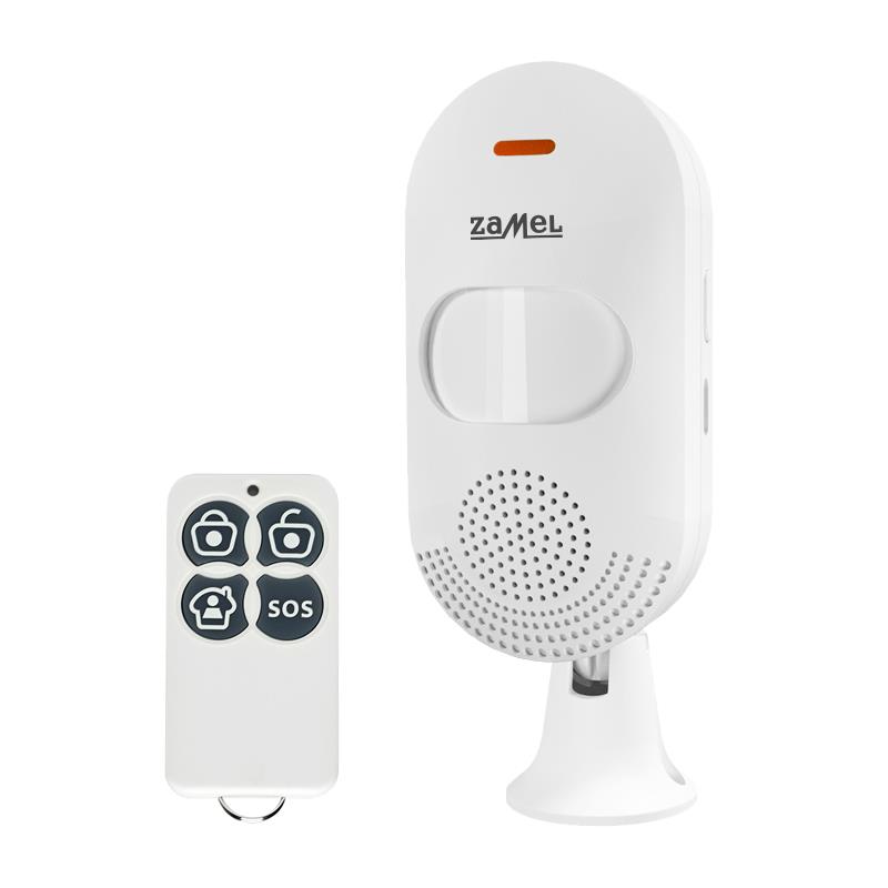 MINI ALARME CON SENSOR MOVIMIENTO CONTROLADO POR CONTROL REMOTO IP20 GARDI