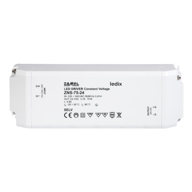 FONTE ALIMENTAÇÃO LED SLIM 24Vdc 75W