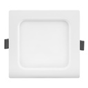 DOWNLIGHT QUADRADO ENCASTRAR 6W 3000K 240Vac