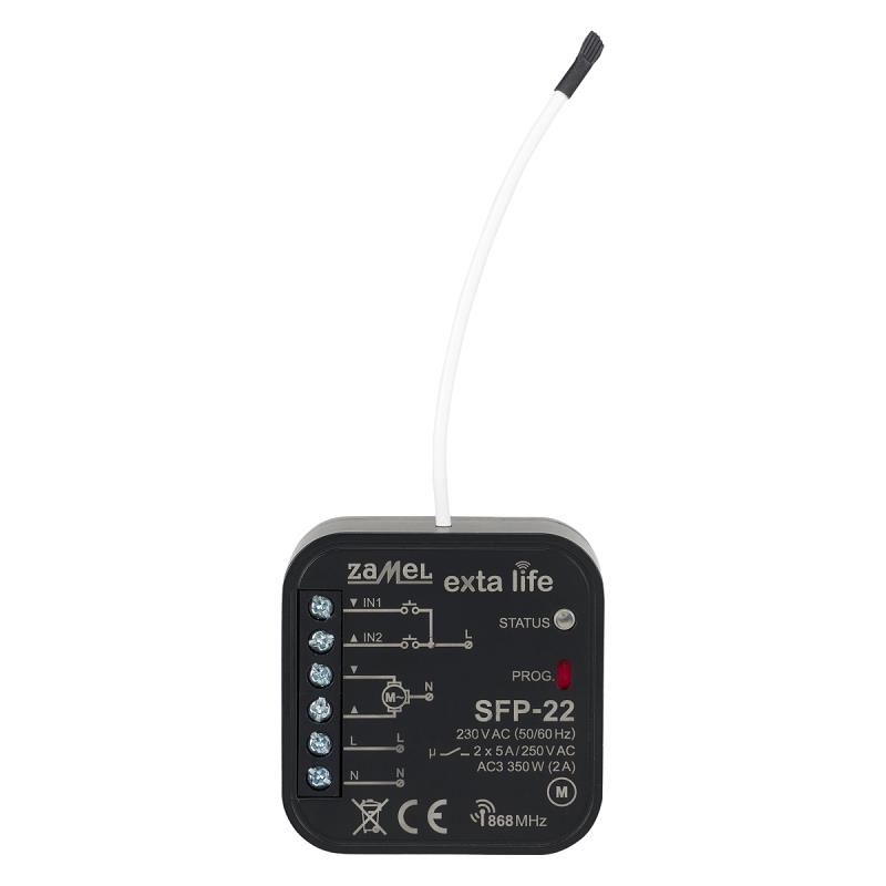 RECETOR CONTROLADOR ESTORE COM ANTENA EXTA LIFE PARA CAIXA APARELHAGEM