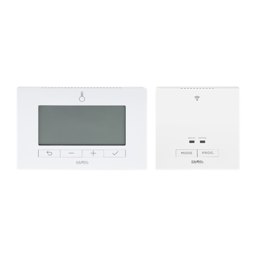 UNIDAD DE CONTROL DE TEMPERATURA (CALDERA), SEMANAL (ZMLBW23 + ZMLOT21), BATERÍA, TIPO BLANCO EXTA LIFE