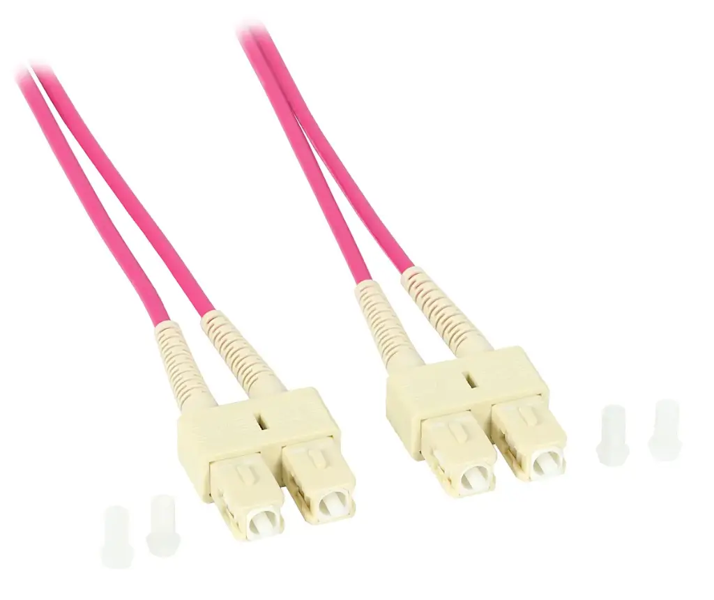 1m PATCHCORD MULTIMODO ULTIMODE PC-1104D-1 OM4 2xSC-2xSC LSZH