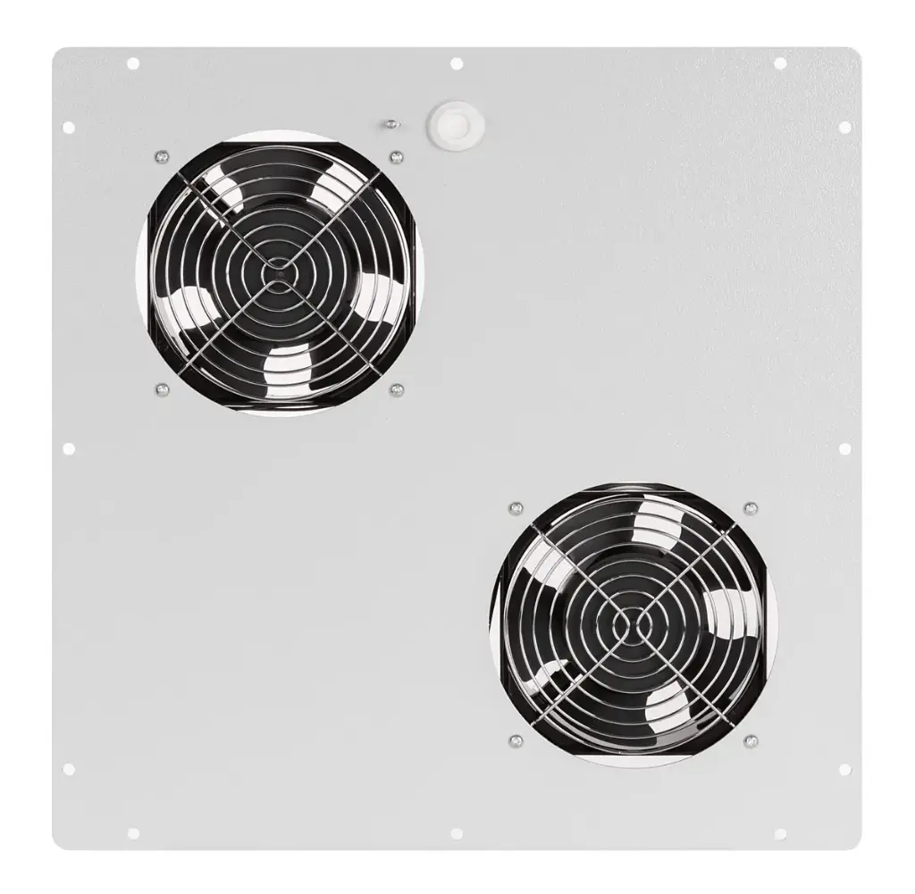 PAINEL DE 2 VENTOINHAS DE 120 MM PARA GABINETES EXTERNOS