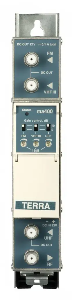 AMPLIFICADOR MULTIBANDA TERRA ma400 (FM/VHF/UHF) 