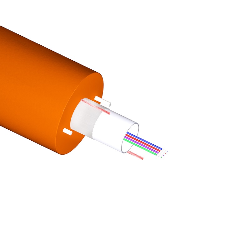 CABO FIBRA ÓTICA MONOMODO INSTALAÇÃO SUBTERRÂNEA DAC 12X 9/125 G.652.D 1.5 kN Fca