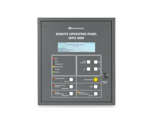 [WPO-3000] TERMINAL INDICAÇÃO PARALELA PARA SÉRIE POLON-3000