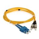 1m PATCHCORD MONOMODO ULTIMODE PC-513D 2xSC 2xFC 9/125