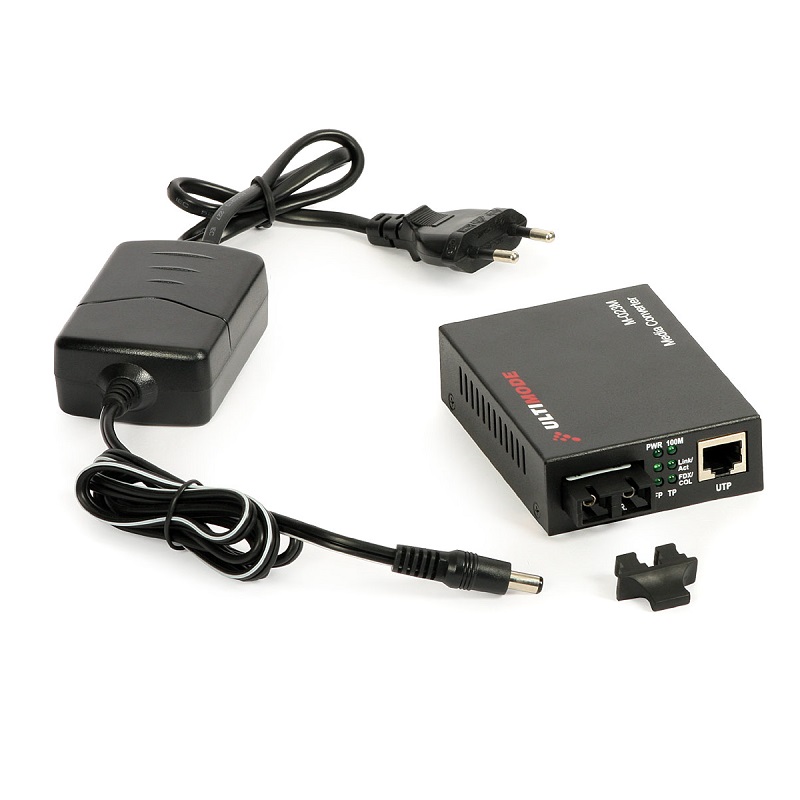 CONVERTIDOR ETHERNET MULTIMODO M-023M 2xFIBRAS 2km