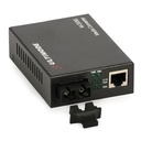 CONVERTIDOR ETHERNET MONOMODO M-203G 1Gbps 2xFIBRAS 20km