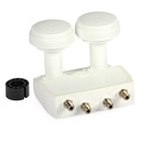 LNB QUATRO OPTICUM/ORTON LMQP-04H PREMIUM 0.1dB