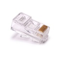 100x CONECTOR RJ45 8P CAT.5