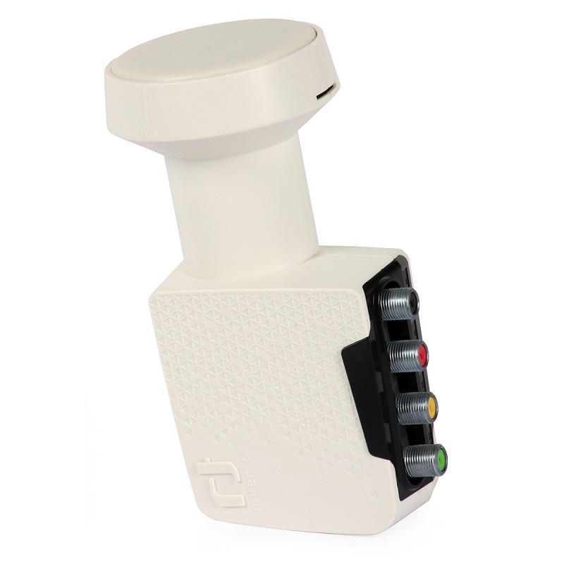 UNIVERSAL QUAT LNB INVERTO RED EXTENDED 0.3dB