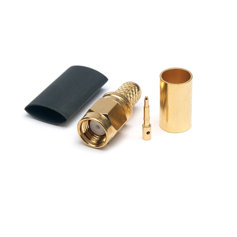 CONECTOR SMA PARA CABLE H-155 CRAVAR BLINDADA